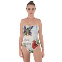 Easter 1225824 1280 Tie Back One Piece Swimsuit by vintage2030