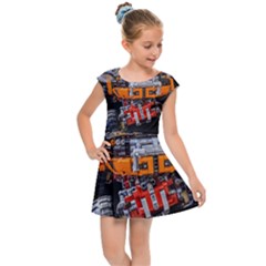 Monster Truck Lego Technic Technic Kids Cap Sleeve Dress by Sapixe