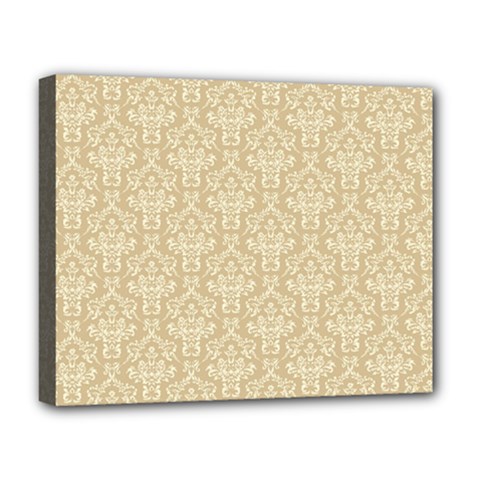 Damask 937607 960 720 Deluxe Canvas 20  X 16  (stretched) by vintage2030