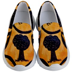 Ceramic Tree Smudge Kid s Lightweight Slip Ons by DeneWestUK