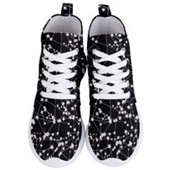 Constellations Women s Lightweight High Top Sneakers by snowwhitegirl