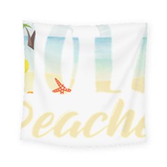 Hola Beaches 3391 Trimmed Square Tapestry (small) by mattnz