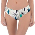 Atomic Era Diamonds (Turquoise) Reversible Classic Bikini Bottoms View1