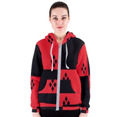 Harley Women s Zipper Hoodie by raeraeshescrafty