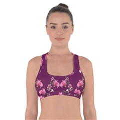 New Motif Design Textile New Design Cross Back Sports Bra by Simbadda