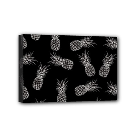 Pineapple Pattern Mini Canvas 6  X 4  (stretched) by Valentinaart