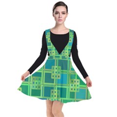 Green Abstract Geometric Other Dresses by Simbadda