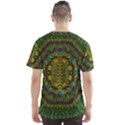 Butterfly Flower Jungle And Full Of Leaves Everywhere Men s Sports Mesh Tee View2