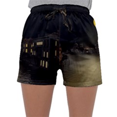 Travel Architecture Tourism Venice Sleepwear Shorts by Celenk