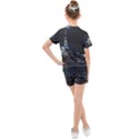 New York Skyline New York City Kids  Mesh Tee and Shorts Set View2