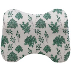 Flower Pattern Pattern Design Head Support Cushion by Celenk