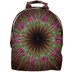 Julian Star Star Fun Green Violet Mini Full Print Backpack by Simbadda