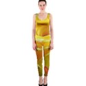 Soft Yellow Rose One Piece Catsuit View1