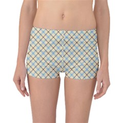 Plaid 2 Boyleg Bikini Bottoms by dressshop