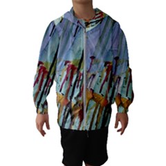 Chaos In Colour  Hooded Windbreaker (kids) by ArtByAng