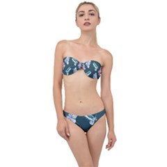 Butterfly  Classic Bandeau Bikini Set by Hansue