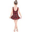 Red Chili Peppers Pattern Kids  Skater Dress Swimsuit View2