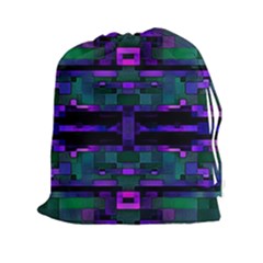 Abstract Pattern Desktop Wallpaper Drawstring Pouch (xxl) by Nexatart