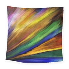 Graffiti Painting Pattern Abstract Square Tapestry (large) by Nexatart