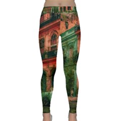 Havana Cuba Architecture Capital Classic Yoga Leggings by Nexatart