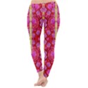 Roses And Butterflies On Ribbons As A Gift Of Love Classic Winter Leggings View4