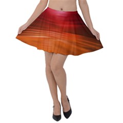 Colourlines Velvet Skater Skirt by kunstklamotte023