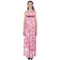 Plant Flowers Bird Spring Empire Waist Maxi Dress View1