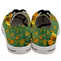 Background Design Texture Tulips Men s Low Top Canvas Sneakers View4