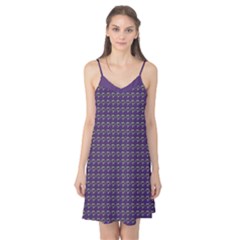 Luv Machine Robot Houndstooth Pattern (purple) Camis Nightgown by emilyzragz
