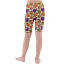 Fruit Tree Salad Pattern Kids  Mid Length Swim Shorts View2