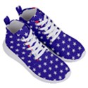 Day Independence July Background Women s Lightweight High Top Sneakers View3