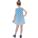 Morning Glory Argyle (Blue Sky) Pattern Kids  Summer Dress View2