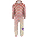 Morning Glory Argyle (Blue Sky) Pattern Hooded Jumpsuit (Men)  View1