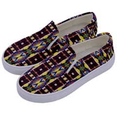 Hs-1 Kids  Canvas Slip Ons by ArtworkByPatrick