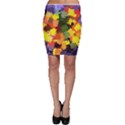 Mural Murals Graffiti Texture Bodycon Skirt View1