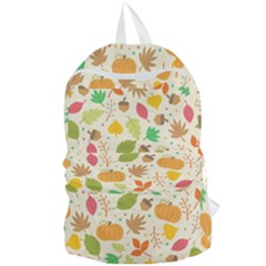 Thanksgiving Pattern Foldable Lightweight Backpack by Valentinaart