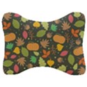 Thanksgiving pattern Velour Seat Head Rest Cushion View1