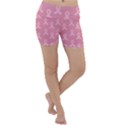 Pink Ribbon - breast cancer awareness month Lightweight Velour Yoga Shorts View1