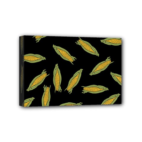 Corn Pattern Mini Canvas 6  X 4  (stretched) by Valentinaart