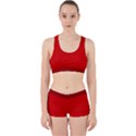 MAGA Make America Great AGAIN USA Pattern Red Work It Out Gym Set View1