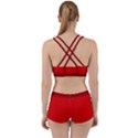 MAGA Make America Great AGAIN USA Pattern Red Work It Out Gym Set View2