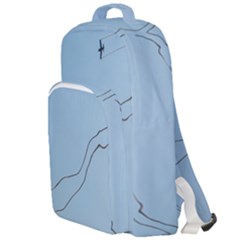 Airplane Airplanes Blue Sky Double Compartment Backpack by Mariart