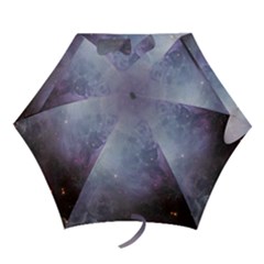 Orion Nebula Pastel Violet Purple Turquoise Blue Star Formation Mini Folding Umbrellas by genx