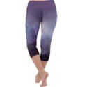 Orion Nebula pastel violet purple turquoise blue star formation Capri Yoga Leggings View4