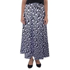 Water Bubble Photo Flared Maxi Skirt by Mariart