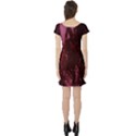 Wordsworth Crushed Velvet Short Sleeve Skater Dress View2