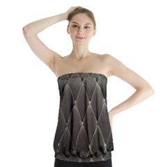 Wordsworth Grey Diamonds Strapless Top by DeneWestUK