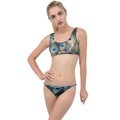 Peacock Feathers Bird Colorful The Little Details Bikini Set by Wegoenart