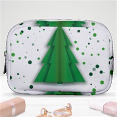 Fir Tree Christmas Christmas Tree Make Up Pouch (small) by Simbadda
