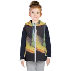 Cosmicchristmastree Kid s Hooded Puffer Vest by chellerayartisans